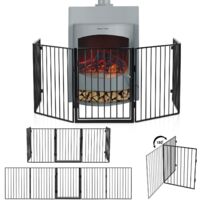 Juskys Kamin- und Ofenschutzgitter XXL 300 cm