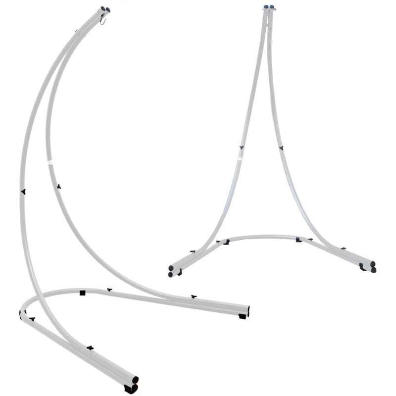 Jusqu'à 150kg : Support pour Fauteuil Suspendu - 210cm Cadre Chaise Suspendue