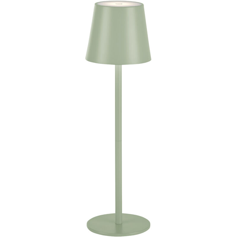 JUST LIGHT Lampe de table LED avec batterie 19250-43 verte, 2,5 W, 320 lm, 3000 K, IP54 JUST LIGHT Lampe de table LED avec batterie 19250-43 verte, 2,5 W, 320 lm, 3000 K, IP54