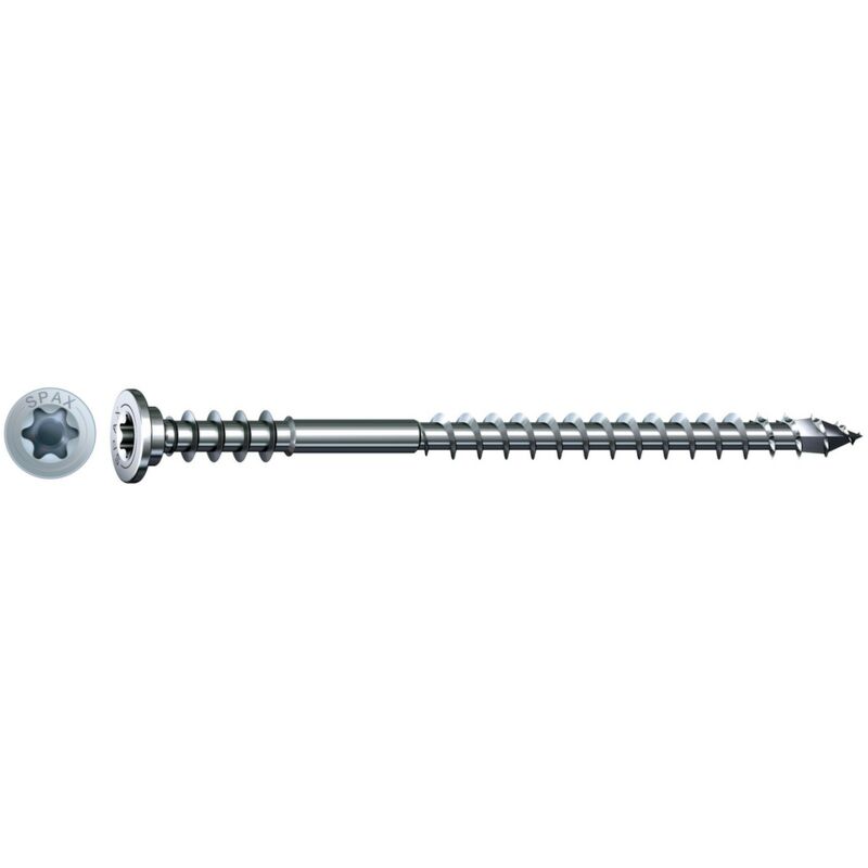 Spax - Justierschraube Flako 6 X 70 T-star+ T30 4cut Spitze Wirox 100 Stk