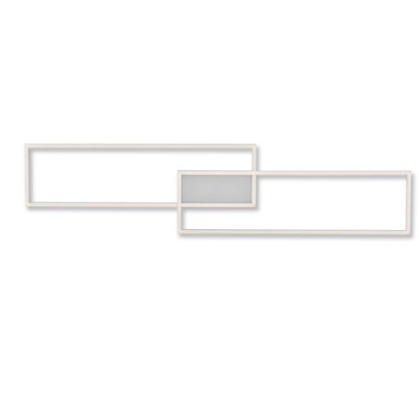JustLight LED CCT Deckenleuchte Asmin nickel-matt 109,5 x 26 cm Deckenleuchte