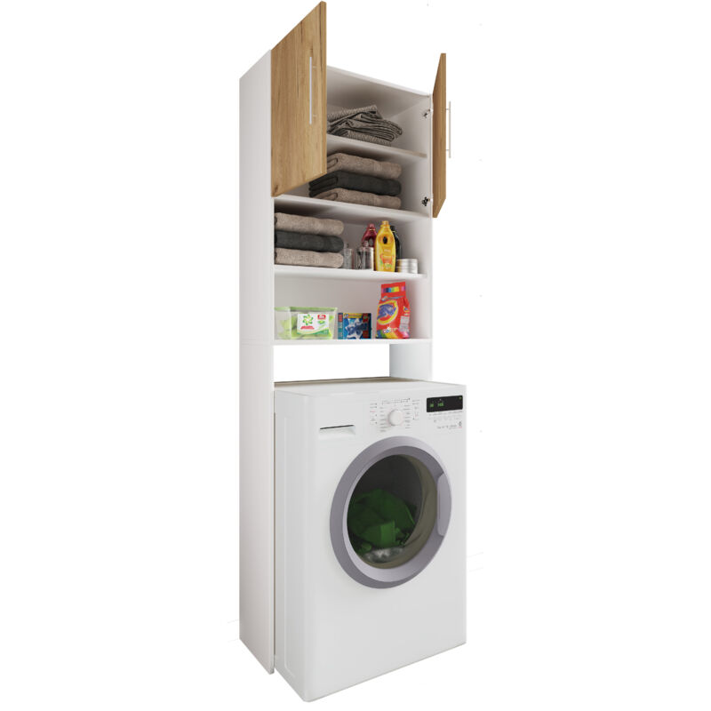 Ebuy24 Überbauschrank Waschmaschine Jutas