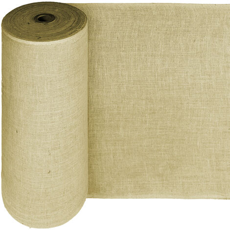 Jutegewebe in 1m Breite Winterschutz Schattiergewebe Jute Stoff (Meterware)