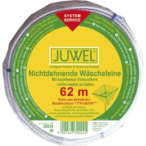 Juwel 30024 Twaron Ersatz-Wäscheleine Transparent 62m
