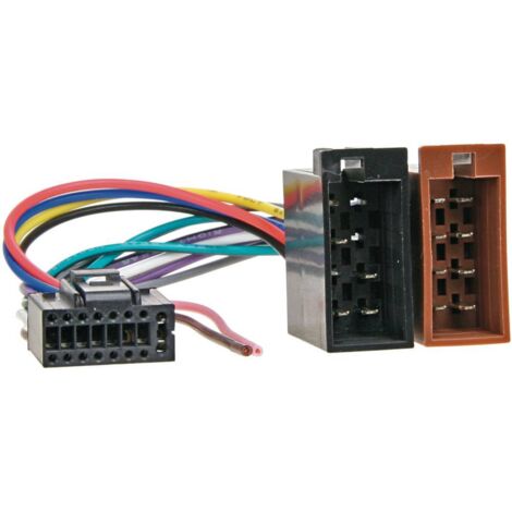 JV02 Adaptateur autoradio JVC 16 PIN vers ISO