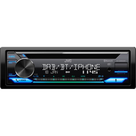 JVC KD-DB922BT Autoradio tuner DAB+, port pour commande au volant, kit mains libres bluetooth