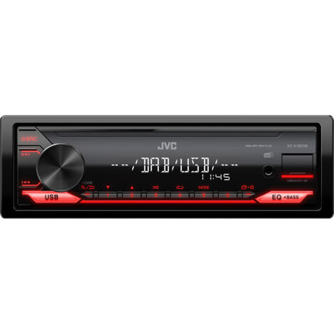 JVC KD-X182DB Autoradio Anschluss für Lenkradfernbedienung, DAB+ Tuner