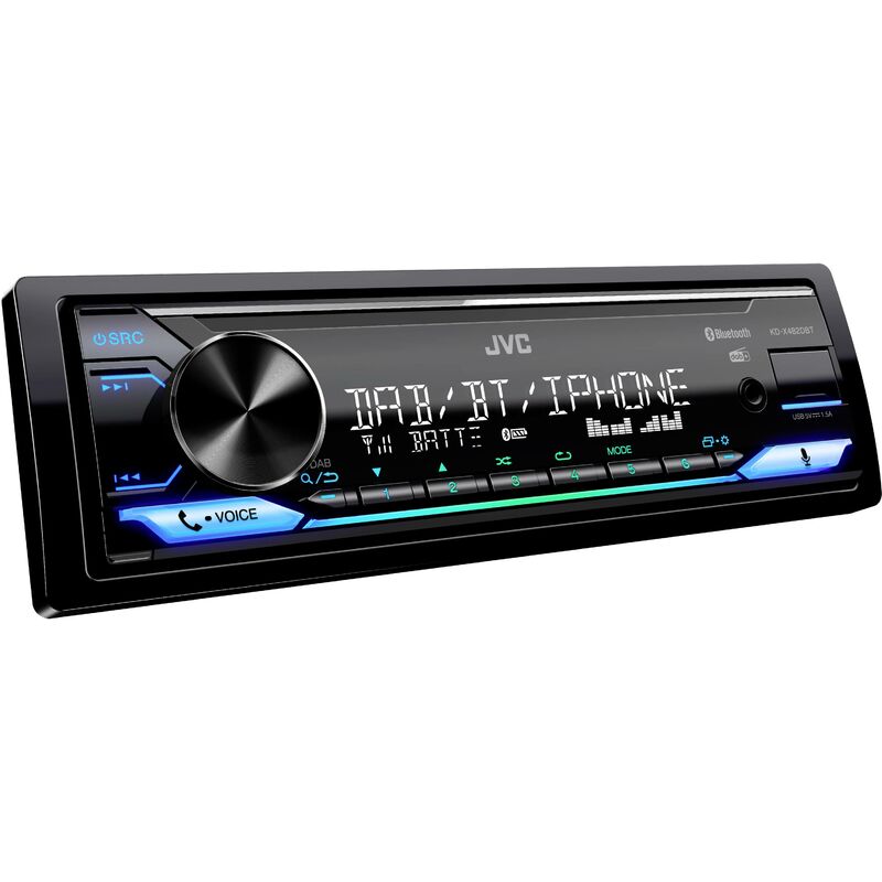 JVC - KD-X482DBT Autoradio kit mains libres bluetooth, tuner dab+ X229622