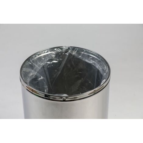 JVD - Collecteur Push 40L Acier noir - Matériel professionnel