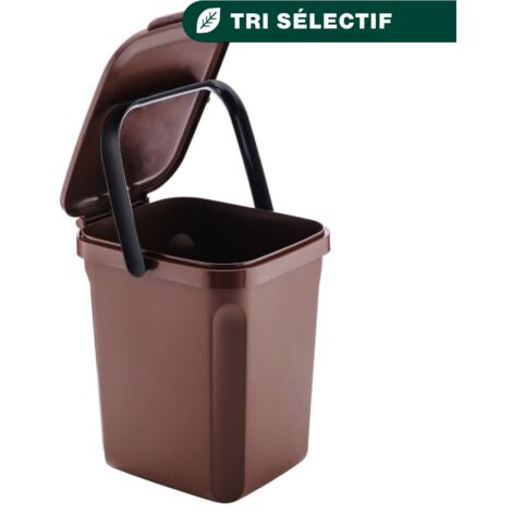 JVD - Petite poubelle pour déchets organiques 10L - Matériel professionnel