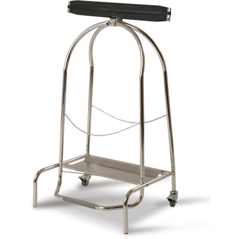 JVD - Porte-Sac 110L en Inox 18/0 - Matériel professionnel