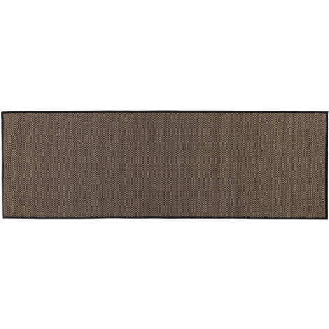 JVL Antarra Runner, Black - 50x150cm