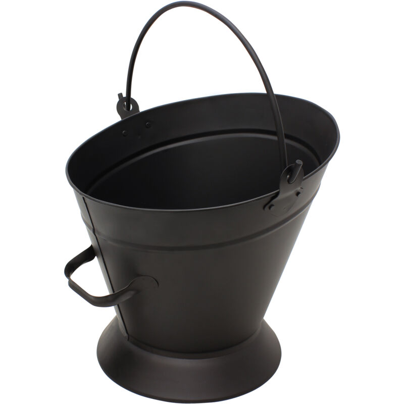 Jvl - Cheviot Waterloo Black Iron Fireside Fire Coal Log Bucket