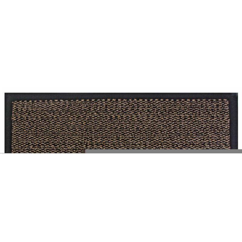 Heavy Duty Barrier Door Floor Mat, 80x120cm, Brown