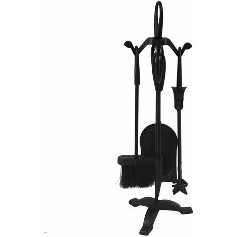 JVL Ltd, Set Accessori per Camino, 5 pz. JVL Cotswold