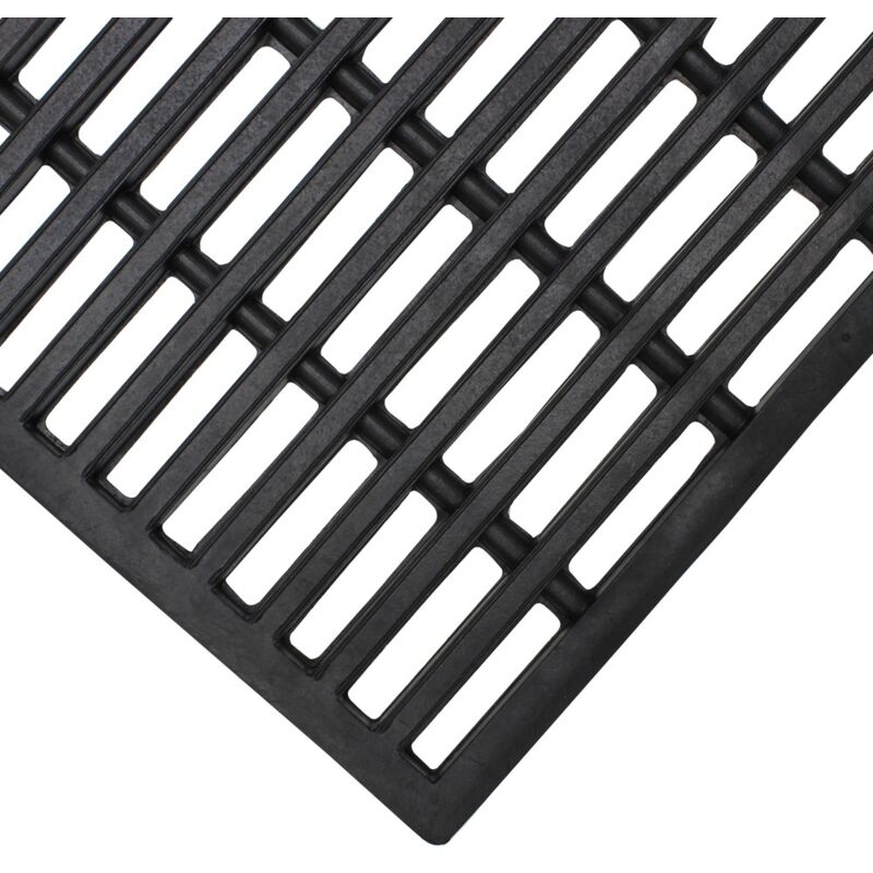 Jvl Robusta Heavy Duty Rubber Link Entrance Door Mat 36 X 61 Cm