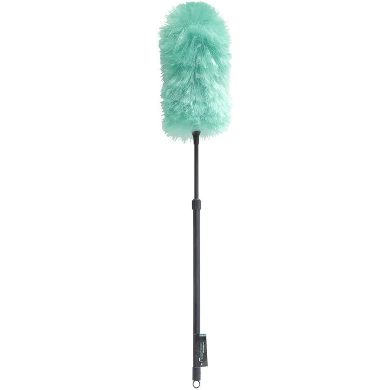 JVL - Synthetic Static Duster with Extendable Pole, Turquoise