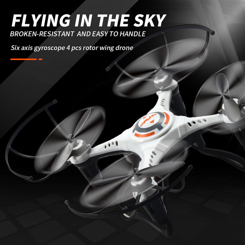 

JX815-2 RC Mini Drone para ninos 2.4G 4CH RC Quadcopter Toy Modo sin cabeza 360 grados Flip para principiantes,Blanco, 2 pilas
