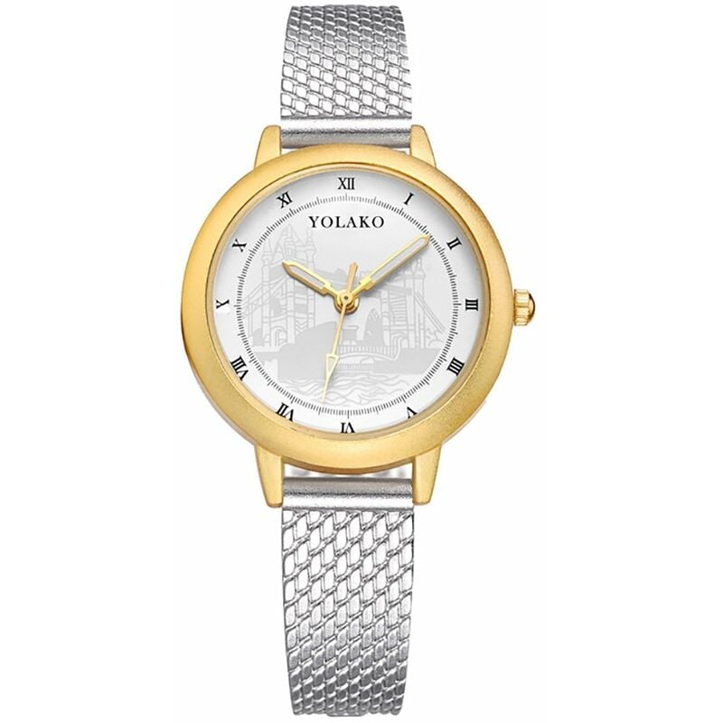 

JYYLK0005 Reloj para mujer Reloj de pulsera simple de cuarzo Relojes femeninos casuales de moda