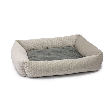 K BED BED Velvelo 80 x 70 x 22 cm beige