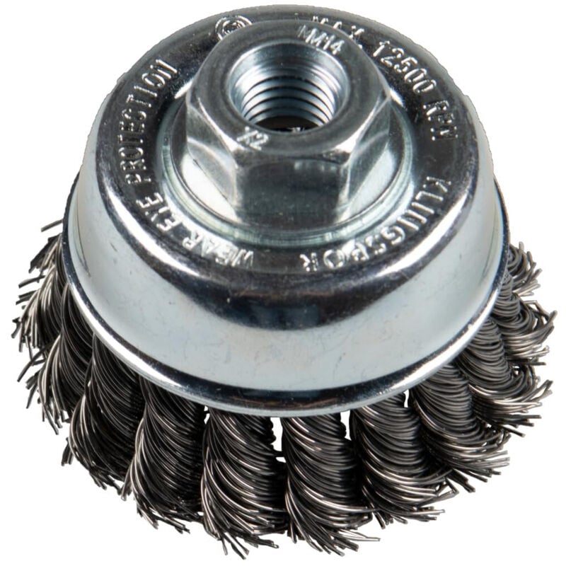 1 brosse de cuisine Klingspor 358334-65 mm - filetage M14 - pour acier