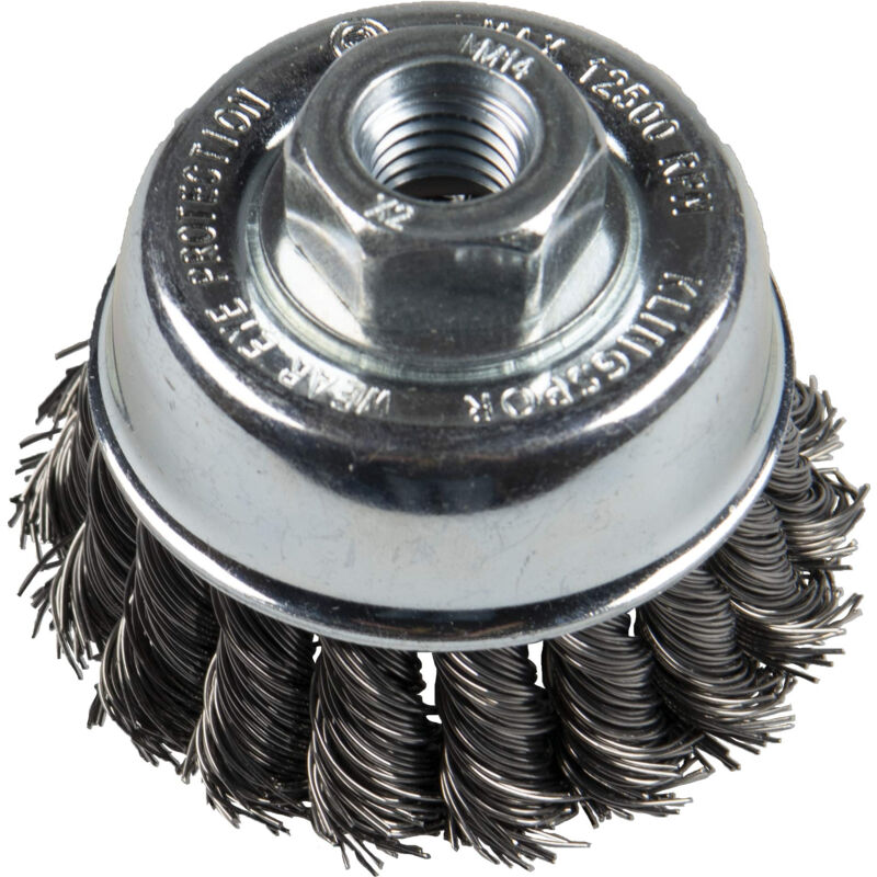 1 brosse de cuisine Klingspor 358335 - avec filetage M14-65 mm