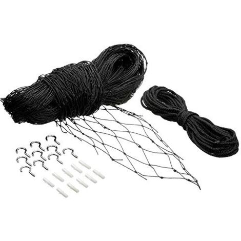 K Cat Safety Network, nero 2 x 2 m