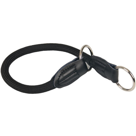 K COLLAR AHOGO NYLON ALPS 40CM 12MM S NEGRO
