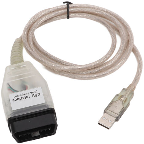 K+DCAN Strumento diagnostico di scansione OBD2 Interfaccia USB con CD sostitutivo per Serie 3 E46 E83 E90