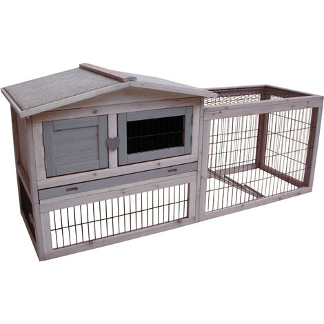 K & F Cage Sunshine Black Cottage 155 x 53 x 70 cm
