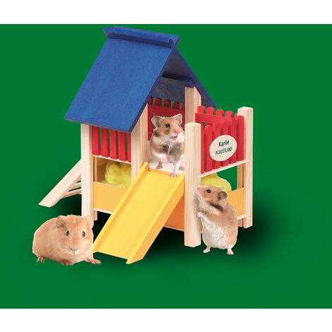 K & F Casa per i giochi di roditori - Little Wonderland in display L: 25 cm An: 20 cm A: 21 cm