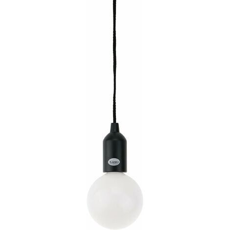 K-LIGHT LAMPE À LED ALIMENTÉE PAR BATTERIE GRAND NOIR