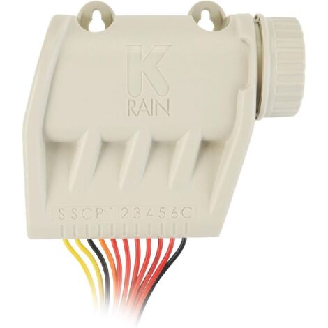 K-Rain Programador AUTÓNOMO A Pilas VÍA Bluetooth 6 Estaciones