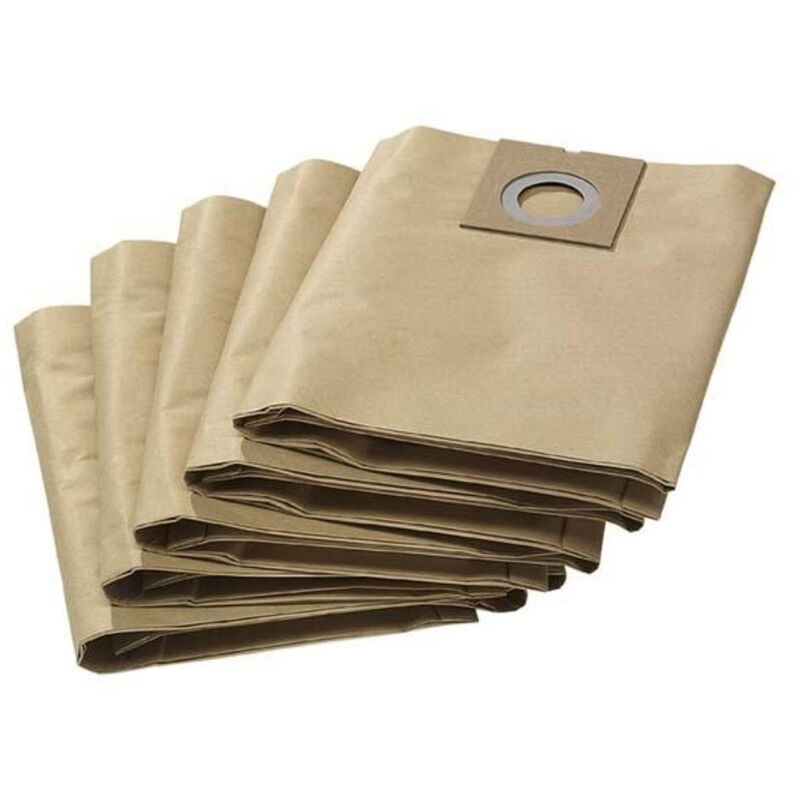 Image of 5 pezzi di sacchetti da filtro di carta a 2 strati per ventose asciutte bagnate nt 27/1