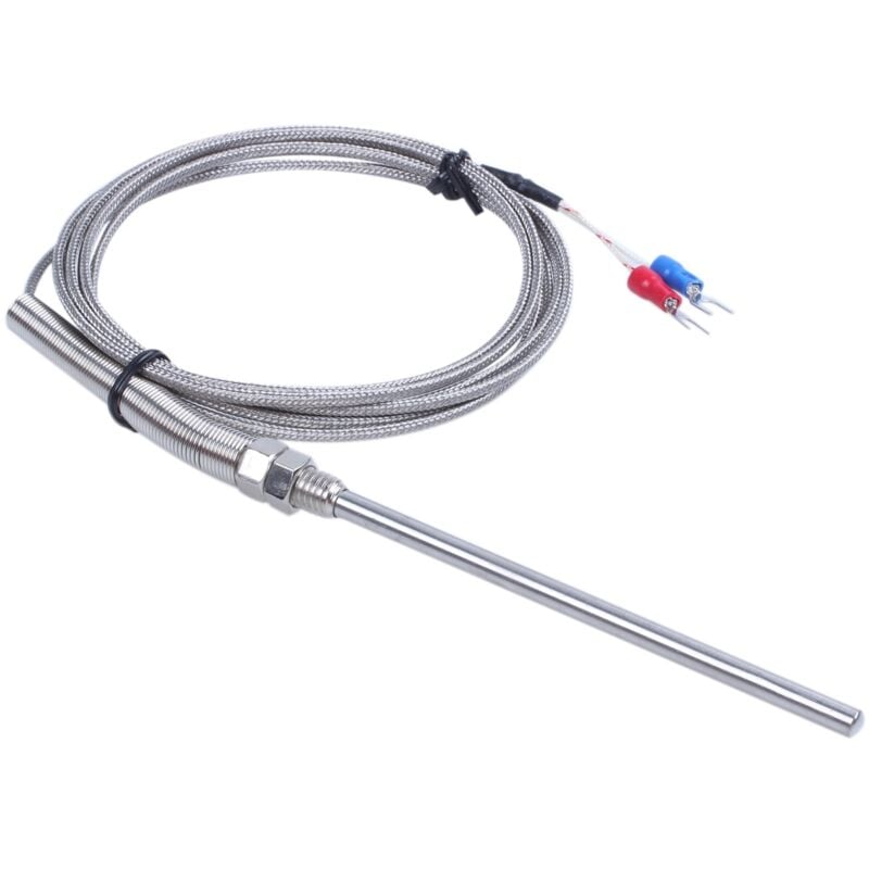 Image of Tlily - K-Typ 0-800 Grad Celsius Thermoelement Sonde Sensoren 2M 6.5Ft