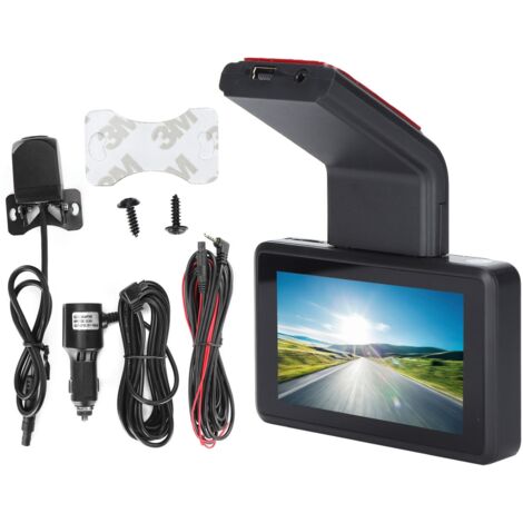 K10 1080P Autokamera mit WLAN, GPS, Nachtsicht, Dual-Aufnahme, diskretem Design, für Autos