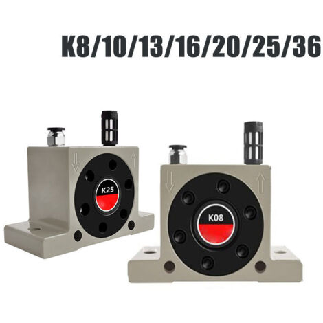 K10 Industrial pneumatique turbine vibreur à air Oscillateur balle de type K-Series