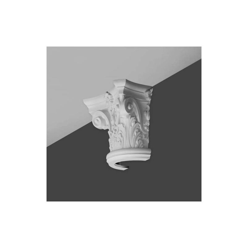 Decor K1121 Slim Corinthian Half Capital - Orac