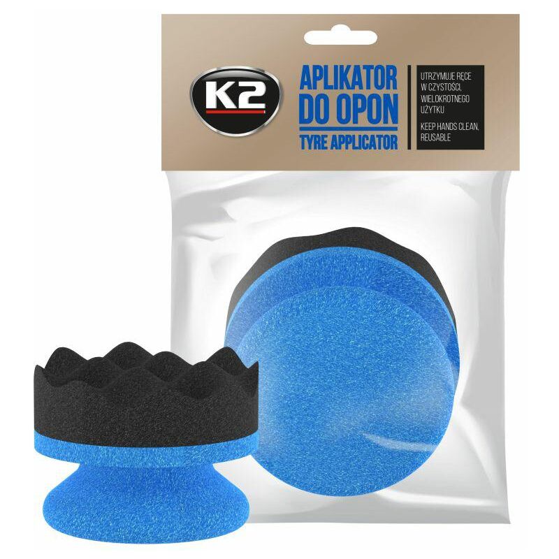 K2 aplikator gąbkowy do opon 80mm k2 aplikator