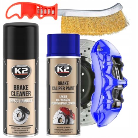 K2 Bremssattel-Lackierset Spray blau