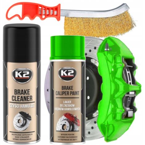 K2 Bremssattel-Lackierset Spray Grün