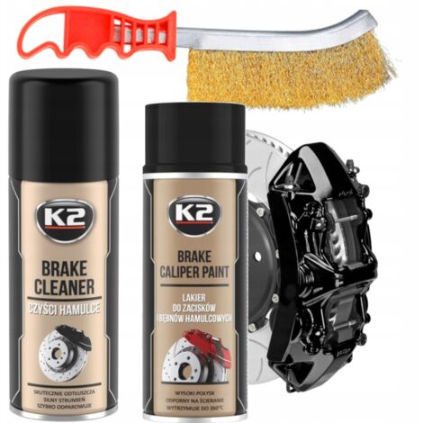 K2 Bremssattel-Lackierset, Spray, Schwarz