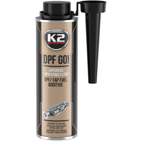 K2 DPF GO Kraftstoffzusatz verhindert Filterverstopfung