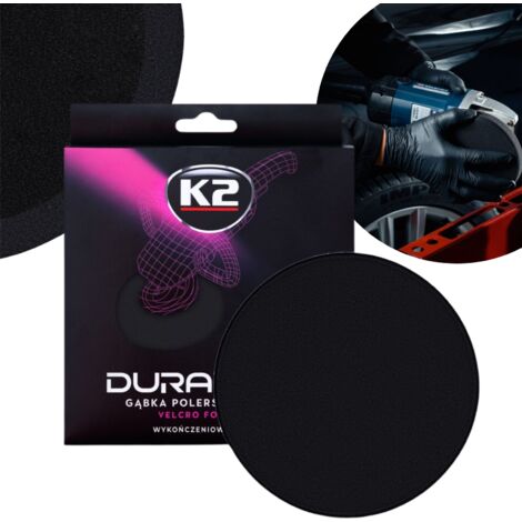 K2 Duraflex Black Finishing Polierschwamm 150 mm Klettverschluss