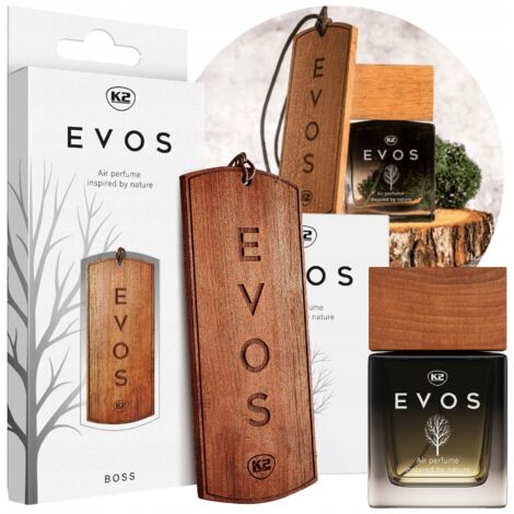 K2 EVOS BOSS FRAGRANCE PENDANT + PROFUMO UOMO PER AUTO