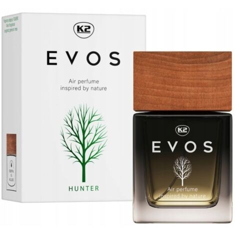 K2 EVOS HUNTER FRAGRANCE PROFUMO UOMO PER AUTO REGALO AUTO