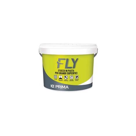 K2 FLY STUCCO IN PASTA PER GRANDI SUPERFICI IN BARATTOLO- - Kg.4 - 1 pezzi K2