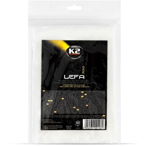 K2 LEFA MICROFIBRA para la limpieza de superficies de cuero