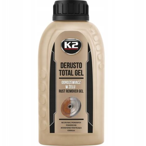 K2 NEUTRALISANT ANTIROUILLE POUR LE MÉTAL ET LES VIS EN GEL 1L