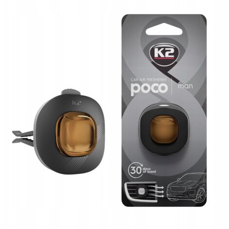 K2 POCO MAN deodorante per auto NELLA BOCCHETTA DELL'ARIA